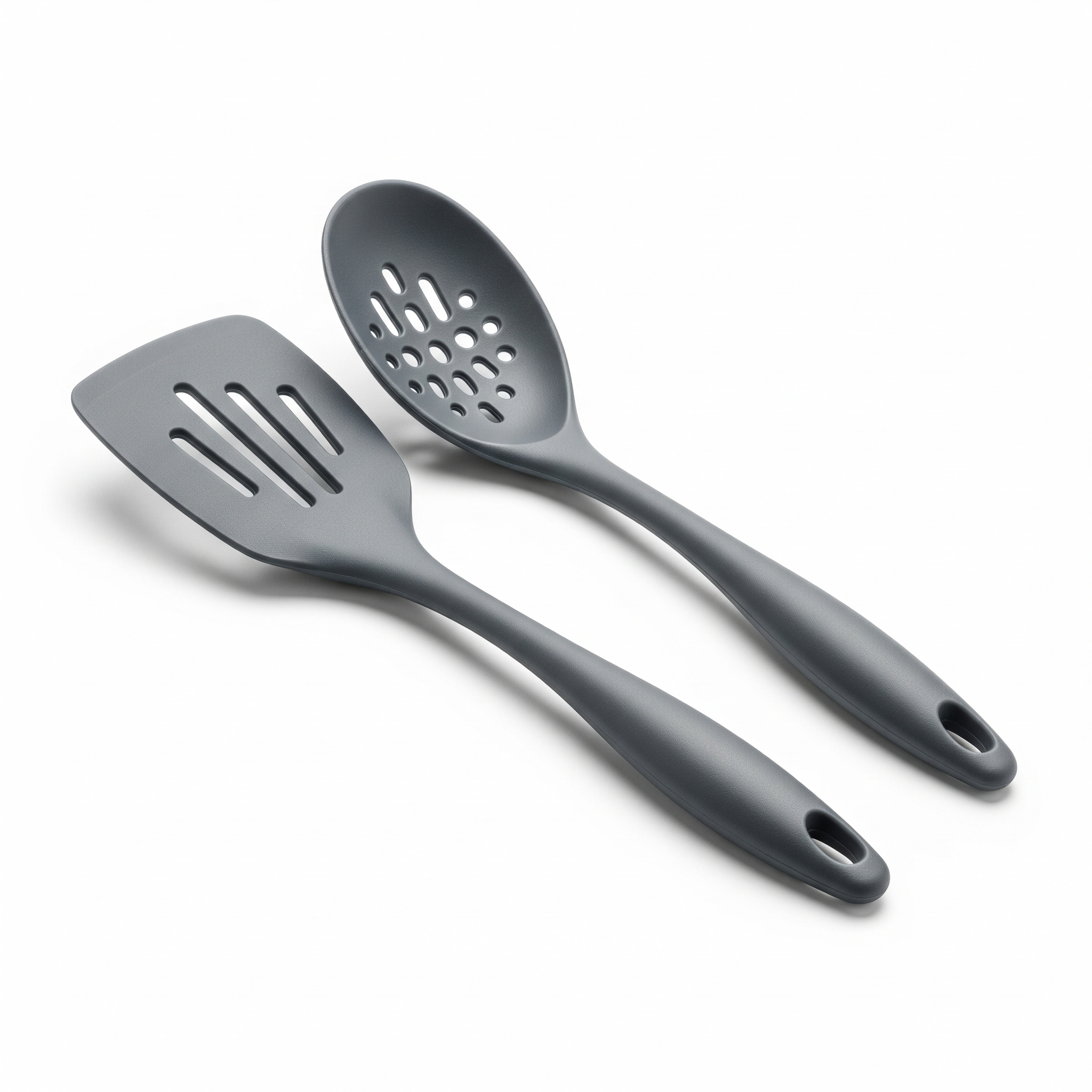 Nylon Turner and Slotted Spoon Set